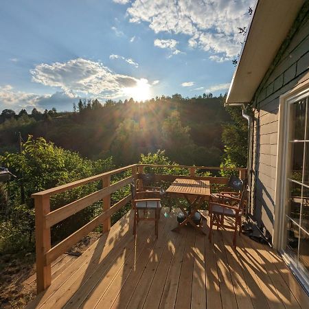 Ruhiges Ferienhaus Mit Sauna: Hellaberg III Langenbach  Kültér fotó